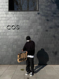 Shirring Street Polyester Pants