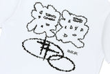 SHINING SLOGAN TEE SHIRT