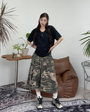 Bark Vintage Camo Bermuda Pants