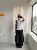 Klhor Stripe Skirt Pants