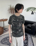 Ens Camo Rib Slim Short Sleeve Tee
