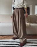 Kane Two Tuck Wide Slacks