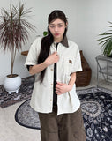 Die Linen Work Short Sleeve Shirt