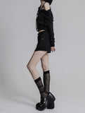 Shark shirring hood