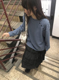 Berihi Frill Long Skirt