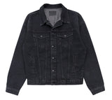Latz black blue denim jacket