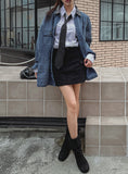 Kenin incision cargo miniskirt