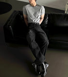 Diff Feel Wide Denim Pants