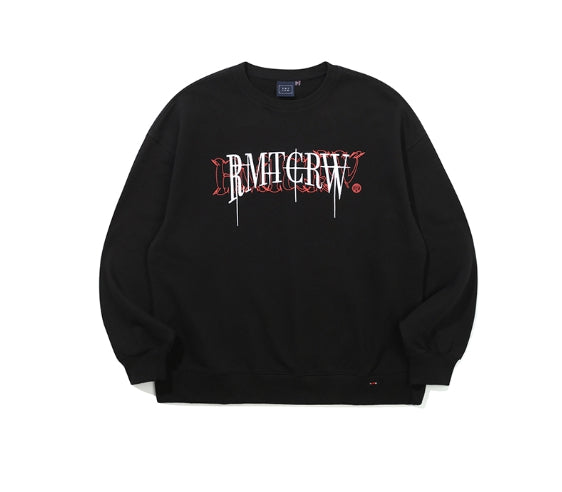 [ROMANTIC CROWN]★VOLUME LOGO CREWNECK ROMANTIC CROWN (ロマンティック クラウン) - ボリュームロゴ
