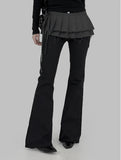 Dema Pleated Wrap Skirt