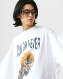 [AG] N.O.N Graphic Printing Half Tee