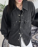 Nellos Western Denim Shirt