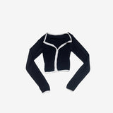 Razuan Warmer Color Matching Cardigan