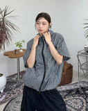 Tove Check Half Jacket