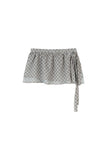 Bunny Frill Wrap Mini Skirt