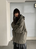 [unisex] Osharo Washing Over Hood Jacket