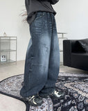 Rec Damage Balloon Denim Pants
