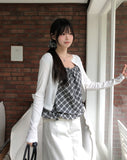 Aino Ribbed Slim Cardigan