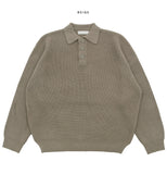 Hachi loose fit collar knit