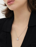 Essence Silver (W) Moissanite Bain Necklace