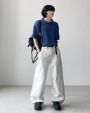 Twister Stitch Wide Pants