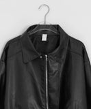 Bultub Crop Leather Jacket
