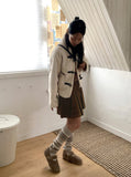 Hazel Mix Color Round Knit