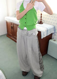 CHECK BLOCK SWEATPANTS