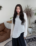 Laon see-through linen knit
