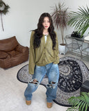 Repel see-through round cardigan