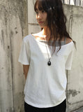 Yurimi One Off-Shoulder Loose Fit Tee