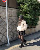 Bund Wool Knit Earmuffs