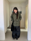 Tiol Cotton Collar Bomber Jacket