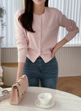 Kobel Round Basic Knit Cardigan