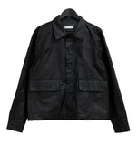 ECL Leather Shirt Jacket