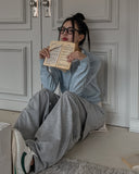Hack Wide Big Pocket Sweat Cargo Pants