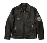 [Sons of Anarchy] Lambskin Patch Single Rider Jacket