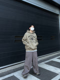Suede Balloon Pants