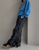 Lex Side Shirring Parachute Pants