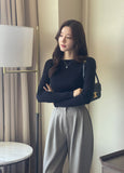 Kemi Boatneck Ribbed Knit