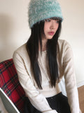 Fiv Bokashi Angora Fur Hat