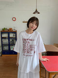 [unisex] Magelli Printed Over Short Sleeve Tee