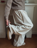 Graph Pintuck Parachute Balloon Pants
