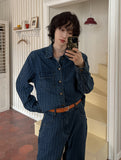 Rockins ST Crop Denim Jacket