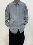 Pigu Dying Boxy Fit Shirt Jacket