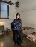 [unisex] Pikuni Nordic Fleece Collar Over Sweatshirt