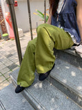 Desen Color Straight Cotton Pants