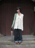 Ismi Non-Fade Wide Bootcut Denim Pants