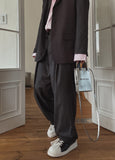 Blend striped slacks