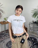 Lucy 1992 Crop Short Sleeve T-shirt